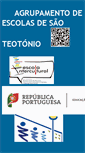 Mobile Screenshot of agrupamentosaoteotonio.net